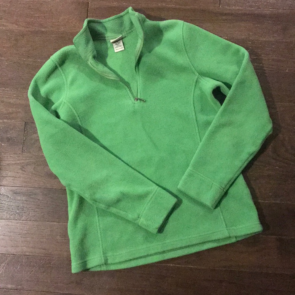 LL Bean Half Zip fleece